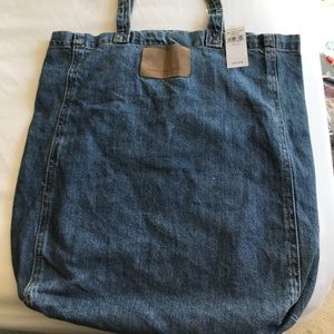 American Eagle jean material tote or bag